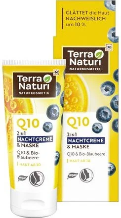 Terra Naturi Q10 2in1 Nachtcreme & Maske