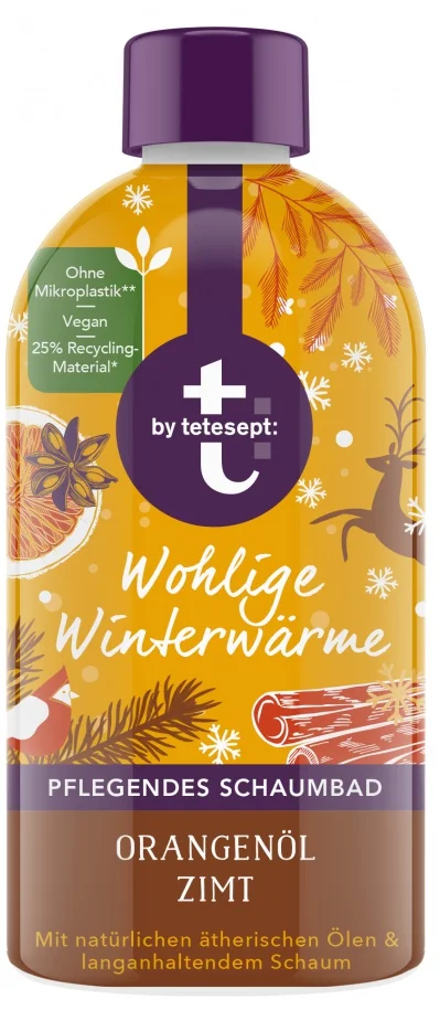 Tetesept Bath Cream Winter - Schaumbad Wohlige Winterwärme