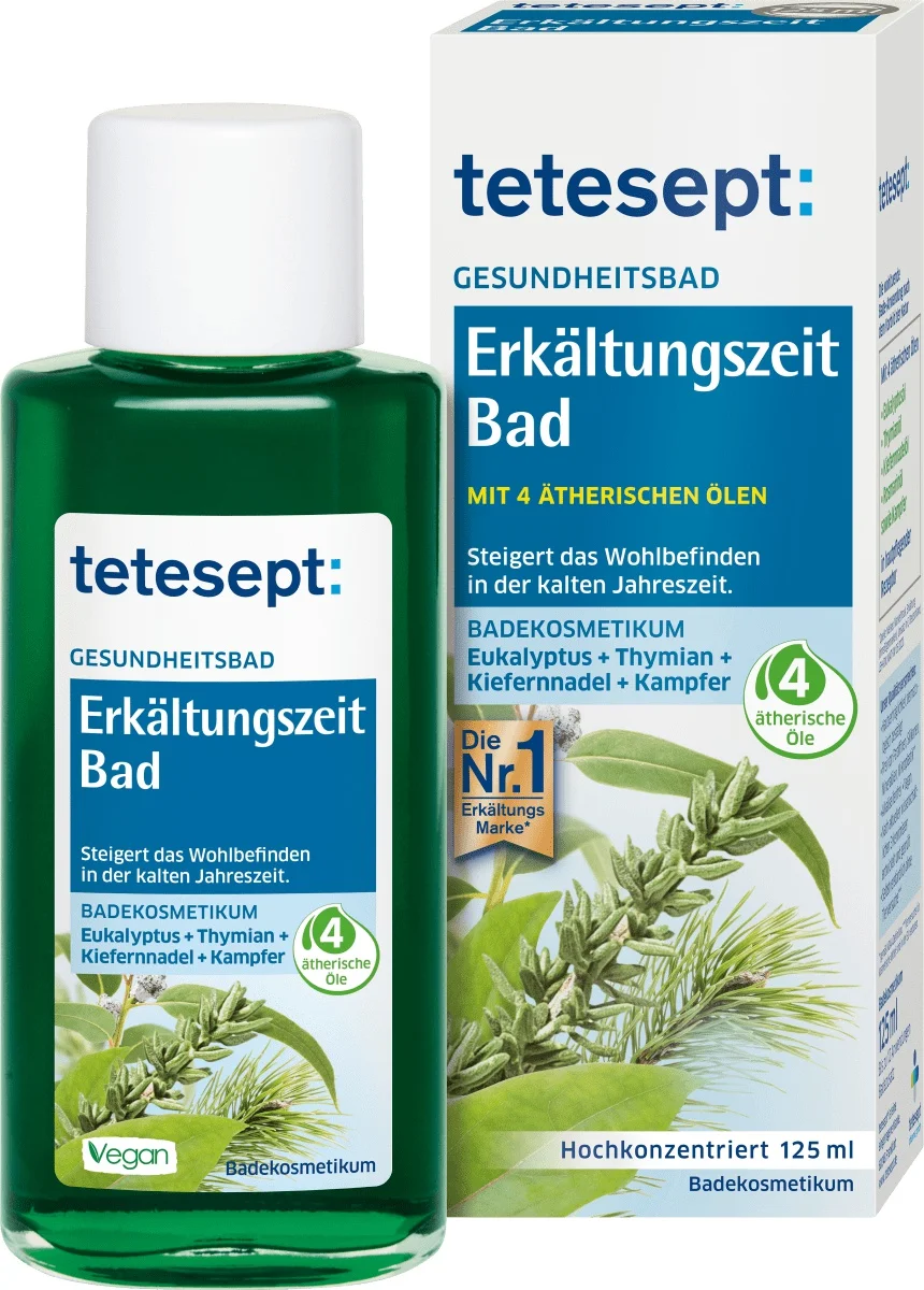 Tetesept Cold Remedy Bath Concentrate - Erkaltungszeit Bad