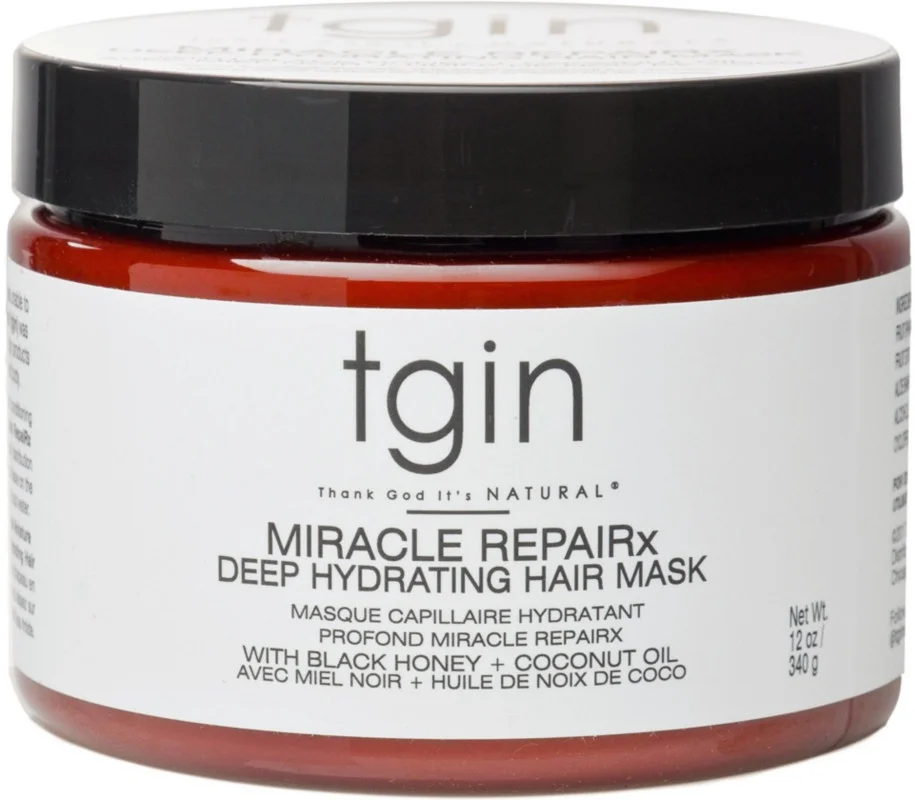 Tgin Miracle Repairx Deep Hydrating Hair Mask With Black Honey And Coconut Oil