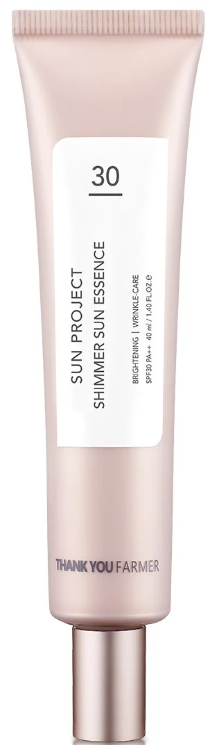 THANK YOU FARMER Sun Project Shimmer Sun Essence SPF 30 PA++