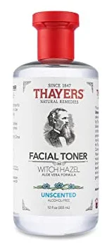 Nước hoa hồng Thayers Thayers Alcohol-Free Unscented Witch Hazel Toner with Aloe Vera