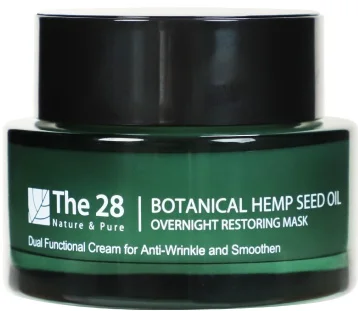 Mặt nạ The 28 Botanical Hemp Seed Oil Overnight Restoring Mask