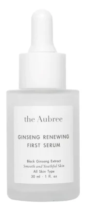the Aubree Ginseng Renewing First Serum