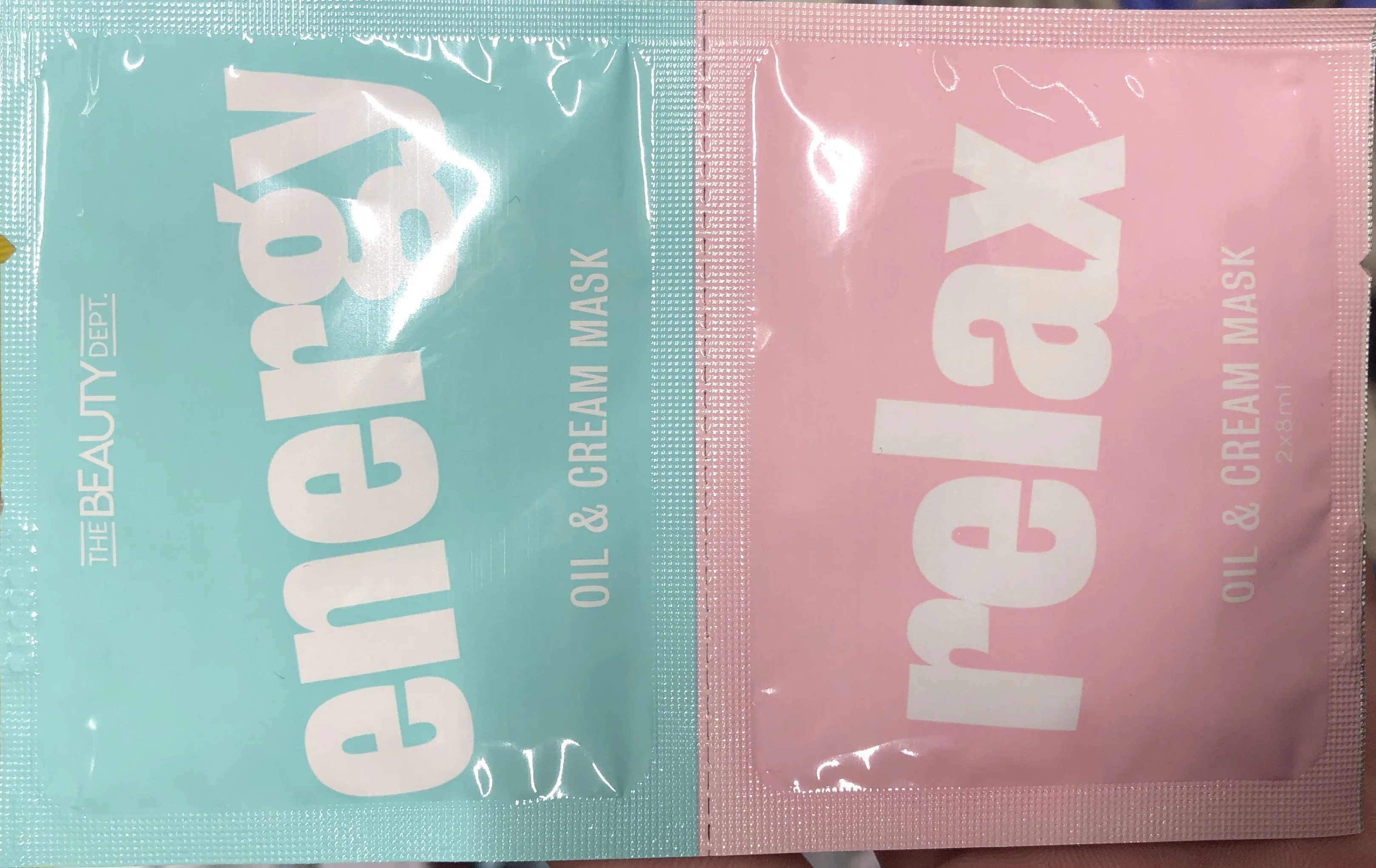 The Beauty Dept. Energy & Relax - Oil & Cream Face Mask