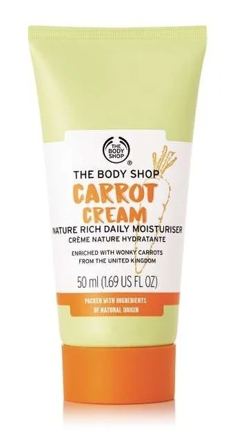 Kem The Body Shop Carrot Cream Nature Rich Daily Moisturiser