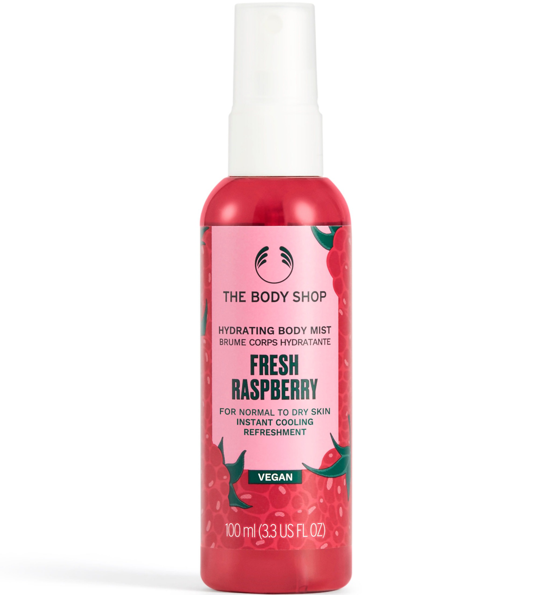 Green Raspberry Body Mist The Body Shop Fresh Raspberry Hydrating Body Mist