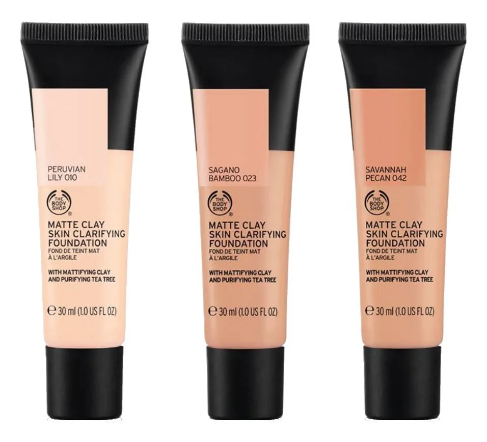 The Body Shop Matte Clay Skin Clarifying Foundation