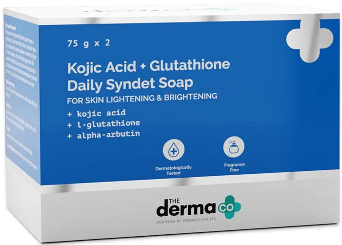 Xà phòng The derma CO . Kojic Acid + Glutathione Daily Syndet Soap
