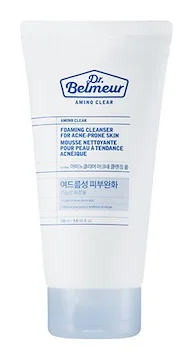 THE FACE SHOP Dr.Belmeur Amino Clear Bubble Foaming Cleanser For Acne Prone Skin