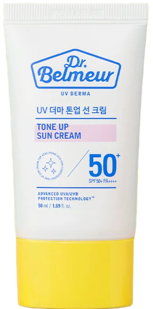 Kem THE FACE SHOP Dr. Belmeur UV Derma Tone Up Sun Cream
