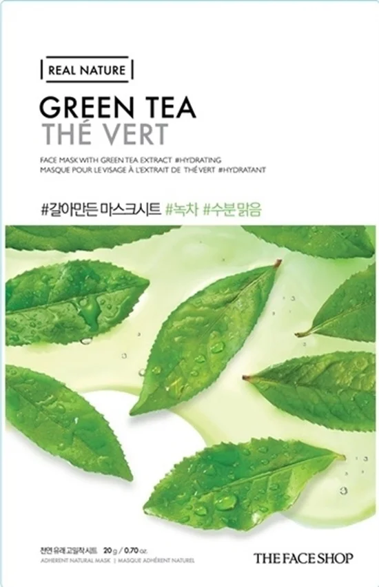 Mặt nạ THE FACE SHOP Real Nature Green Tea Face Mask