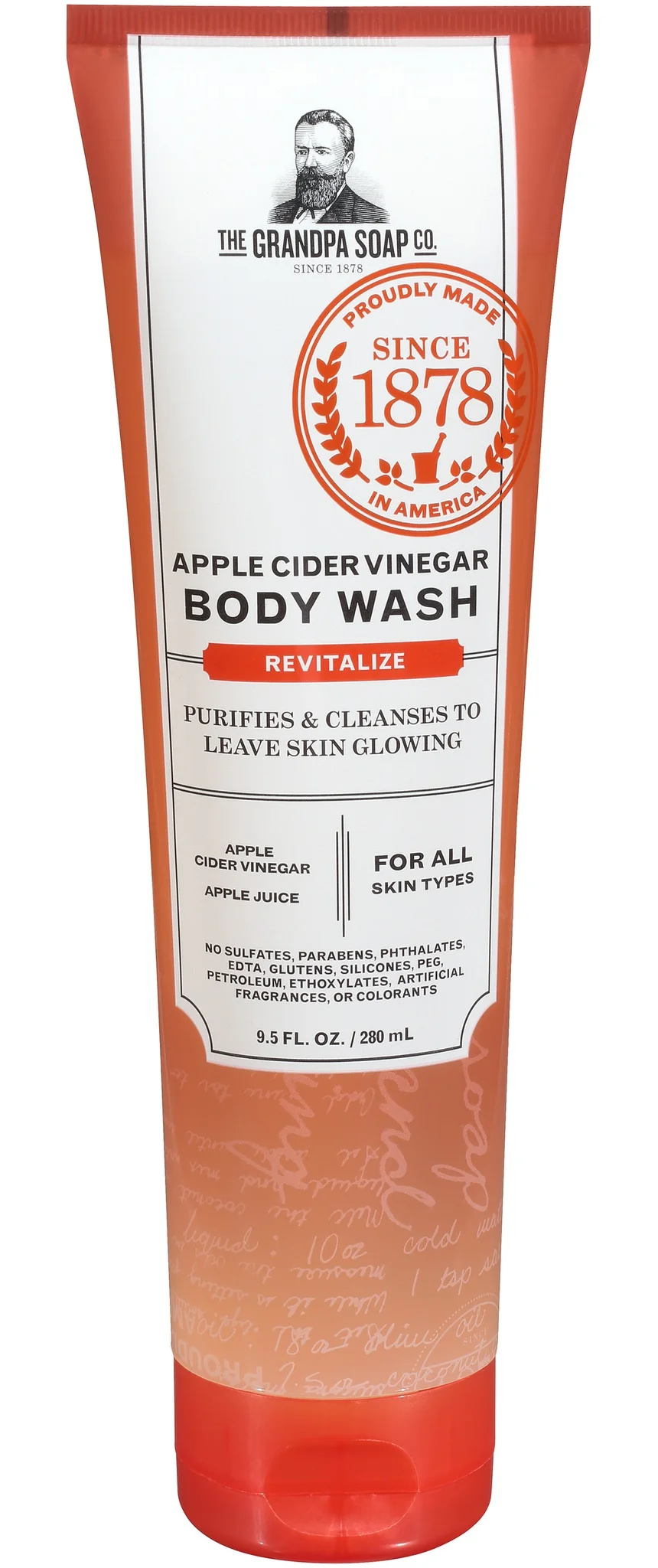 The Grandpa Soap Co. Body Wash, Revitalize, Apple Cider Vinegar