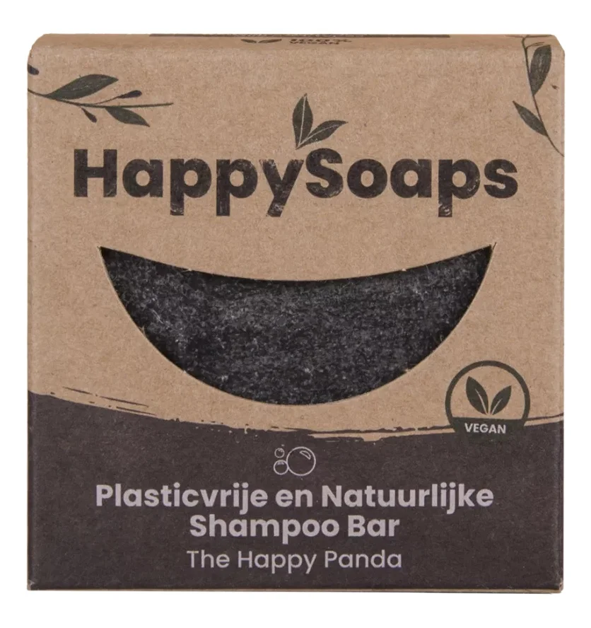 The Happy Soaps Panda Shampoo Bar