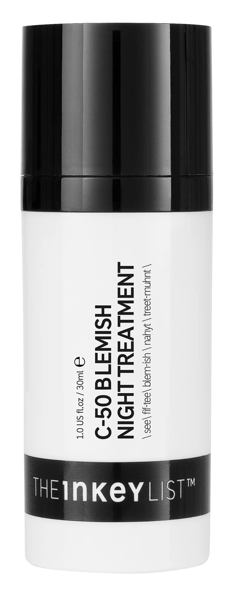 The Inkey List C-50 Blemish Night Treatment