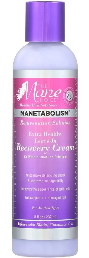 The Mane Choice Manetabolism Rejuvenation Solution Extra Healthy Leave-in Recovery Cream