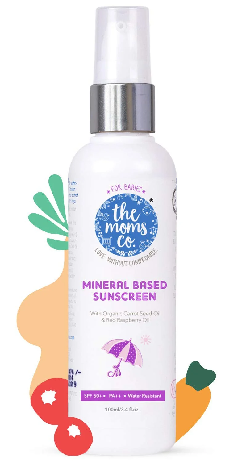 Kem chống nắng The Mom's Co. Mineral Based Baby Sunscreen SPF 50+ Pa++
