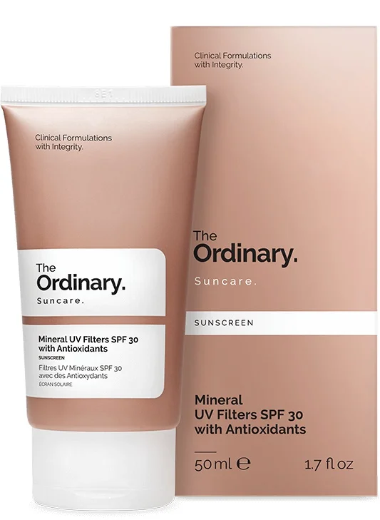 The Ordinary Mineral Uv Filters Spf 30 With Antioxidants