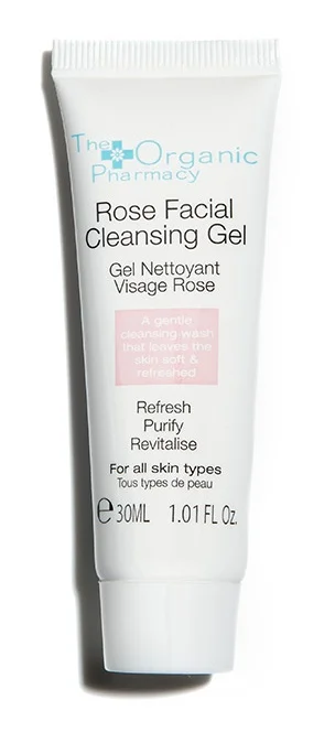 Gel rửa mặt The Organic Pharmacy Rose Facial Cleansing Gel