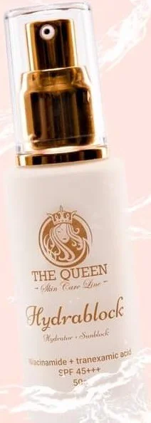 The Queen Cosmetics and Skin Care Line Hydrablock