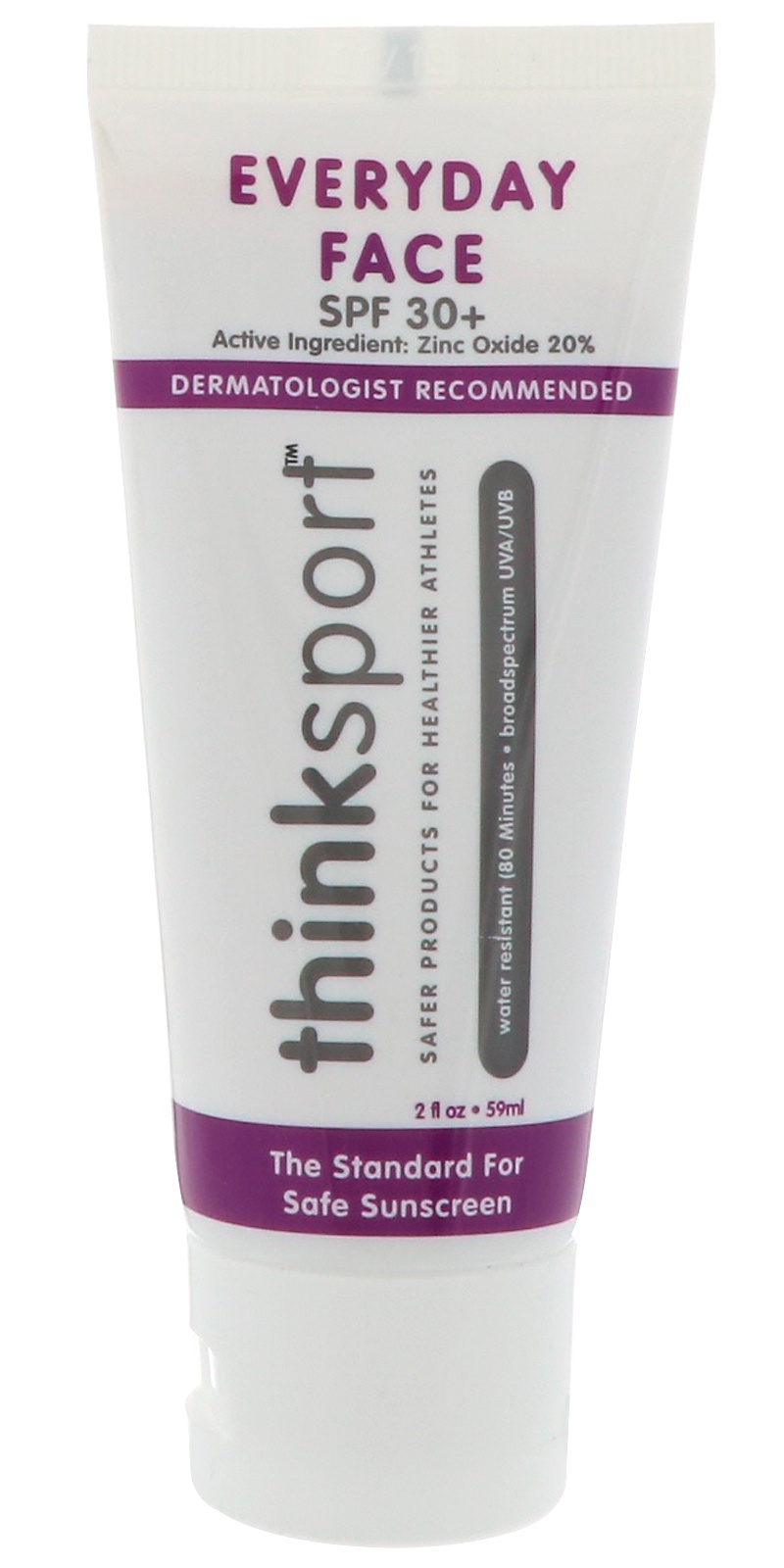 Full ingredients list thinksport Everyday Face