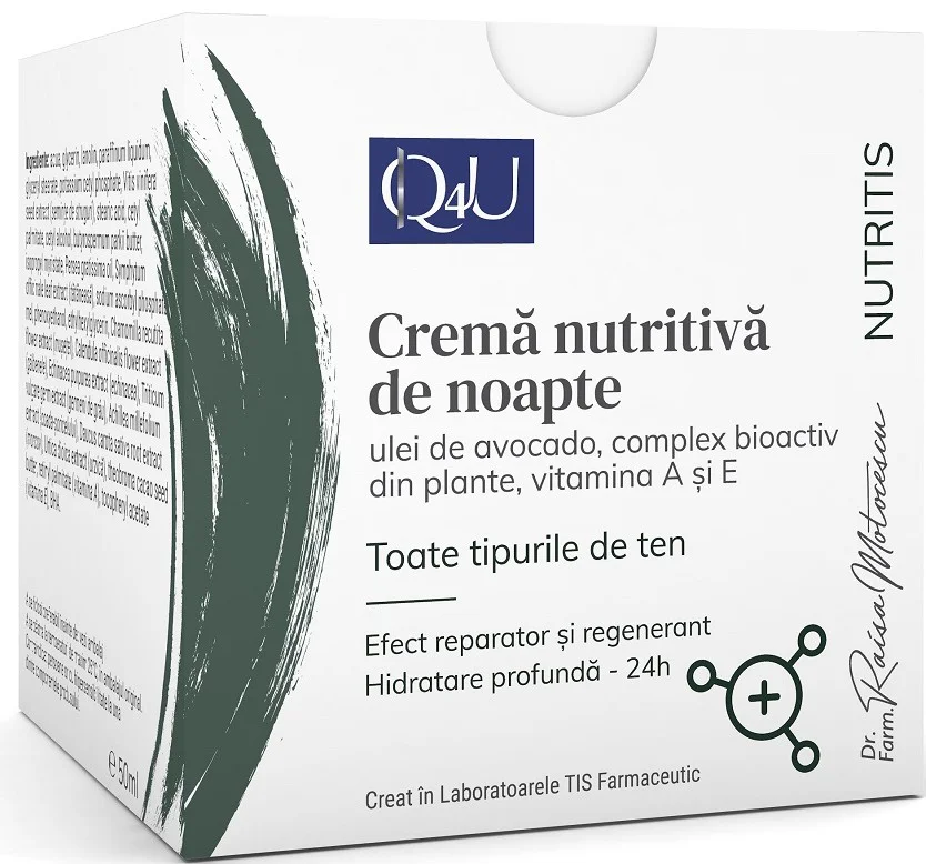TIS farmaceutic Cremă Nutritivă Pentru Noapte Nutritis