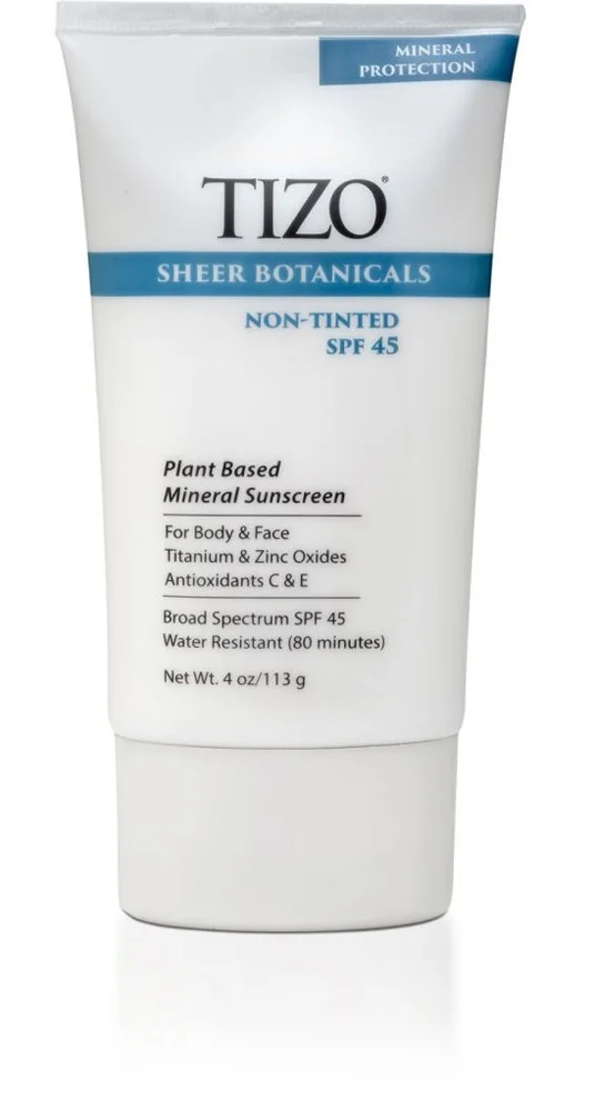 TIZO Sheer Botanicals Non-Tinted Spf 45