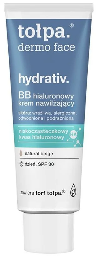Tołpa BB Hialuronowy Krem Nawilżający, Dzień, SPF30