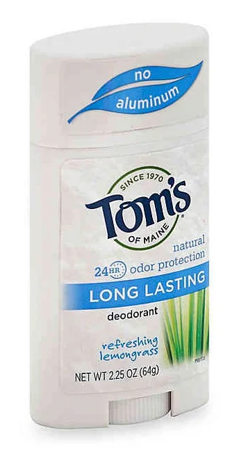 Lăn khử mùi tom’s of maine 24Hr Natural Odor Protection Long Lasting Deodorant Lemongrass