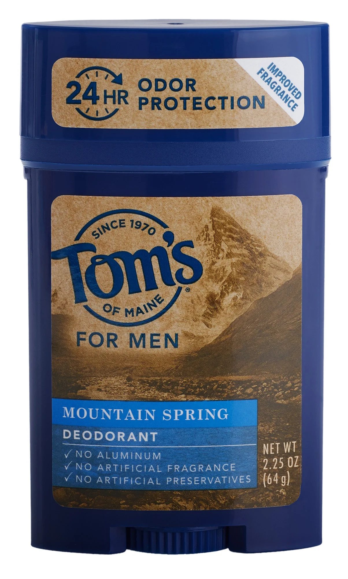 tom’s of maine Natural Men'S Long Lasting Deodorant Mountain Spring