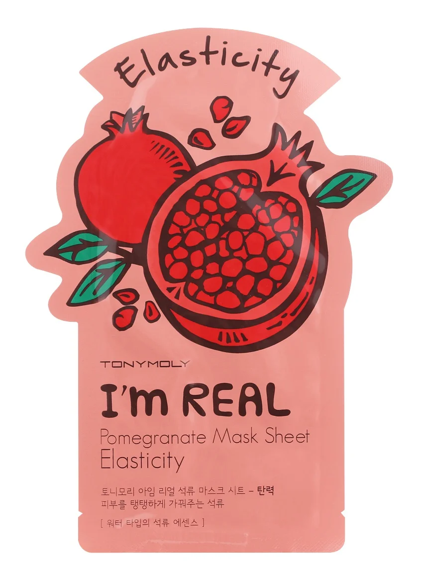 Mặt nạ TONYMOLY I'M Real Pomegranate Mask Sheet - Elasticity