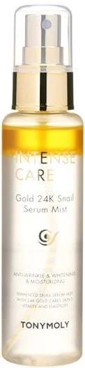 Xịt thơm TONYMOLY Intense Care Gold 24K Snail Serum Mist