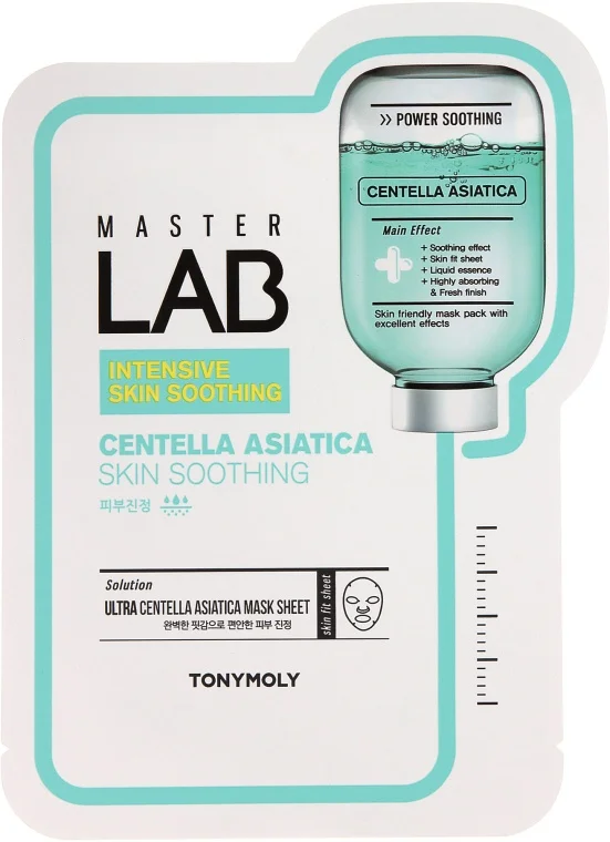 TONYMOLY Master Lab Centella Asiatica Mask Sheet