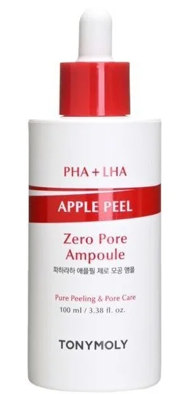TONYMOLY PHA + Lha Apple Peel Zero Pore Ampoule