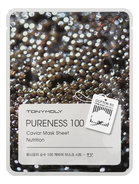 TONYMOLY Pureness 100 Caviar Mask Sheet
