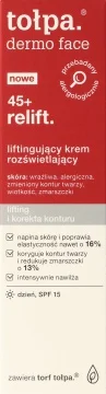 torf tołpa Dermo Face 45+ Relift SPF 15