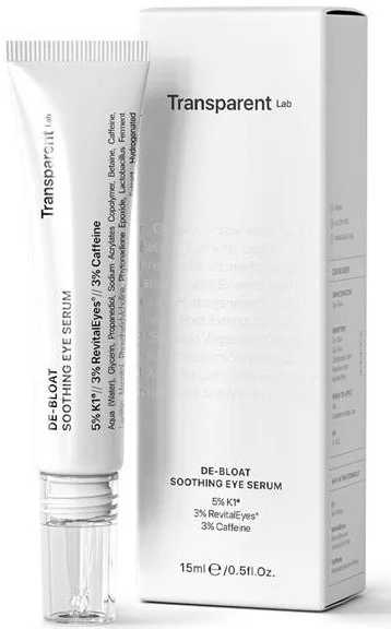 Transparent lab De-Bloat Soothing Eye Serum