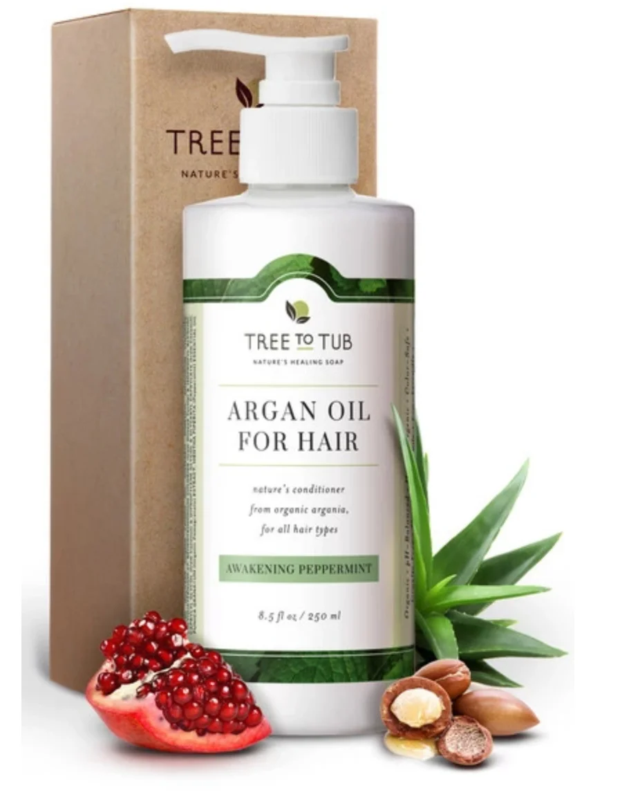 Tree to Tub Argan Oil Condition Awakening Peppermint