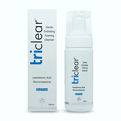 Trikona pharmaceuticals Triclear Gentle Exfoliating Foaming Cleanser
