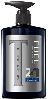 Kem Tros Fuel Deo Shower Cream Zinc & Charcoal