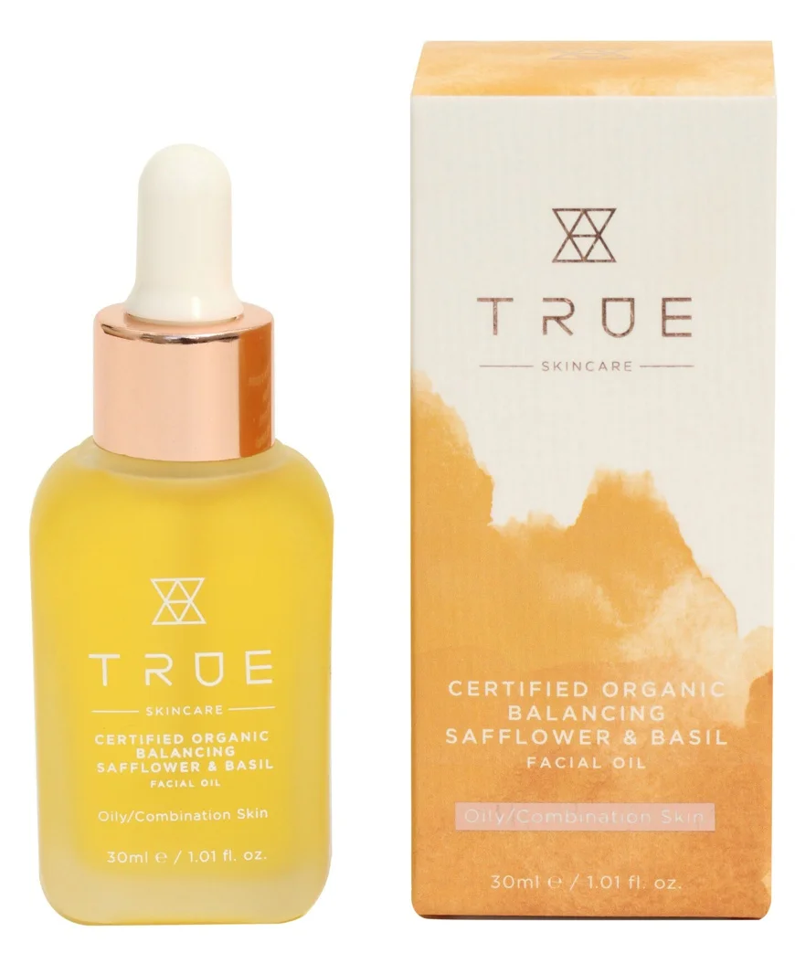 TRUE Balancing Safflower & Basil Facial Oil