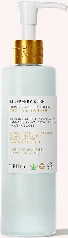 Sữa dưỡng Truly Beauty Blueberry Kush CBD Body Lotion