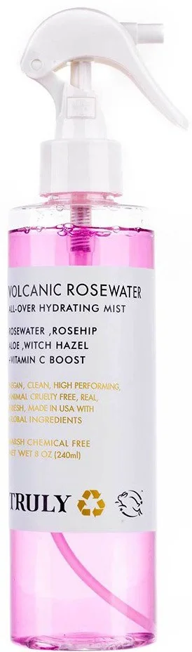Dưỡng ẩm Truly Beauty Volcanic Rosewater All‐over Hydrating Mist