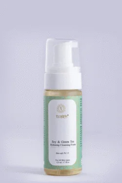 Tvakh Nourishing & Hydrating Cleansing Foam → Green Tea & Soy