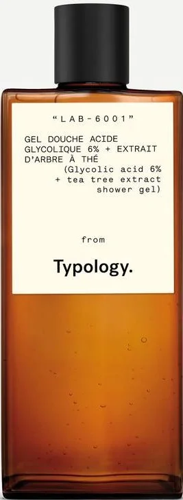 Sữa tắm Typology Anti-blemish Shower Gel Glycolic Acid 6% + Tea Tree Extract
