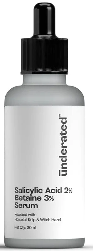 Tinh chất Underated Salicylic Acid 2% Betaine 3% Serum Powered With Horsetail Kemp And Witch Hazel