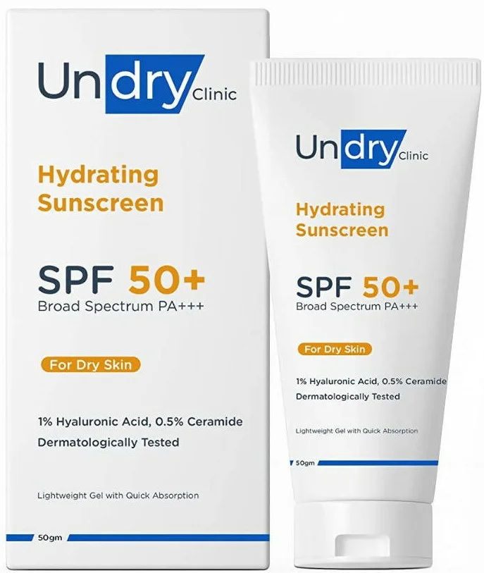 Dưỡng ẩm Undry Clinic Hydrating Sunscreen SPF 50