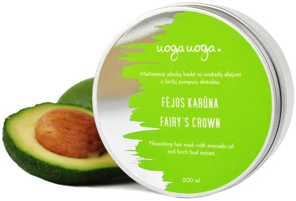 Mặt nạ ủ tóc Uoga Uoga Fairy’s Crown - Hair Mask With Avocado Oil And Birch Bud Extract