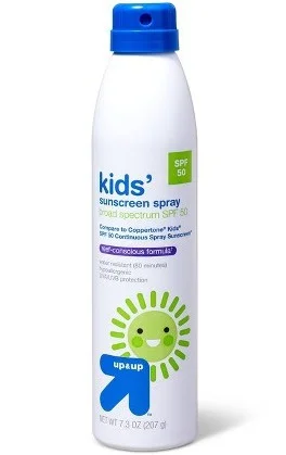 Up&Up Kids Continuous Sunscreen Spray SPF 50