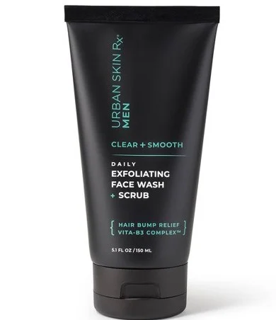 Sữa rửa mặt Urban Skin Rx Men Daily Exfoliating Face Wash + Scrub